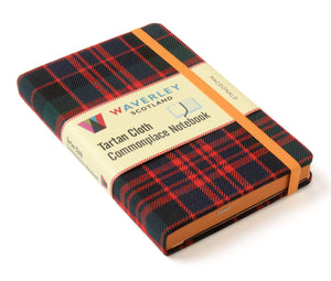 MACDONALD Tartan, Waverley Scotland, Taschen Notizbuch 14 x 9 cm